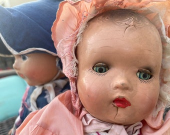 Vintage Doll- kinda creepy old farmhouse find