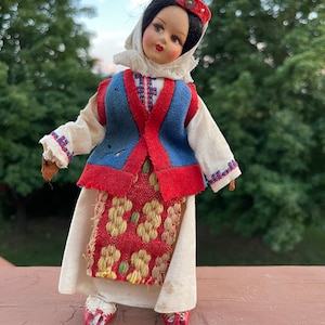 Vintage European Costume doll