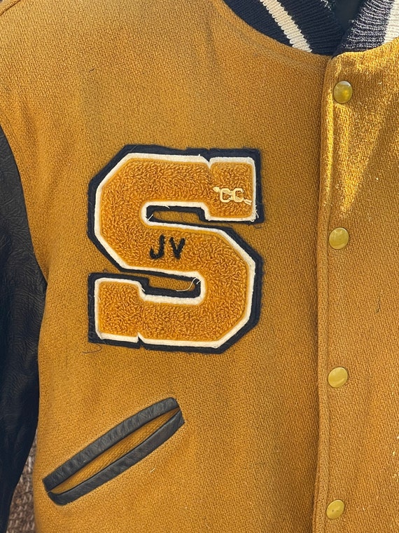 Vintage Letterman’s Varsity Jacket-Savannah Savag… - image 4