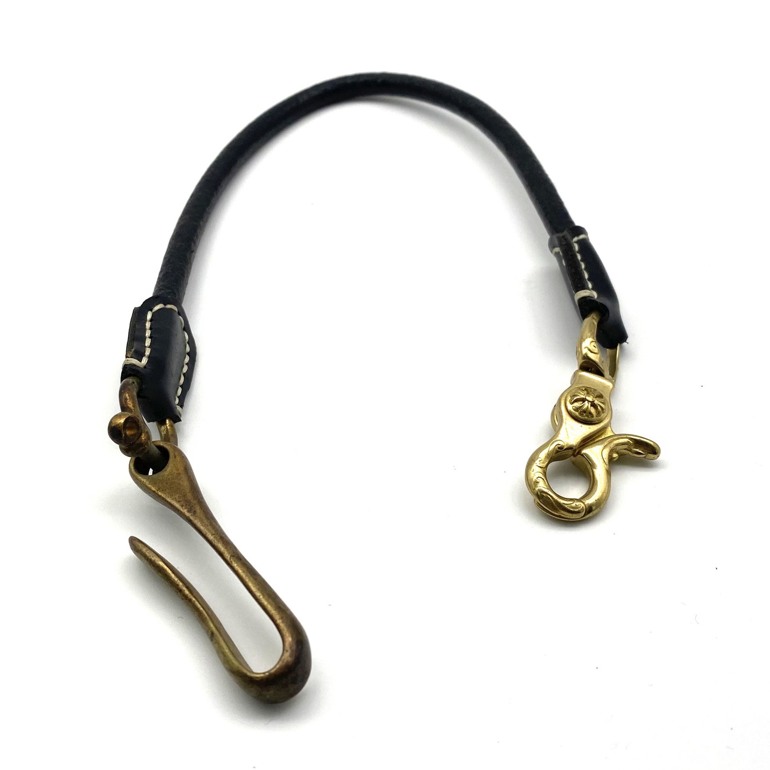 Cowboy Leather Cord Keychain Handmade Leather Wallet Keychain Hook - Etsy