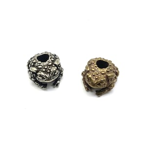 Copper Paracord Beads Toad Design Knife Lanyard Beads