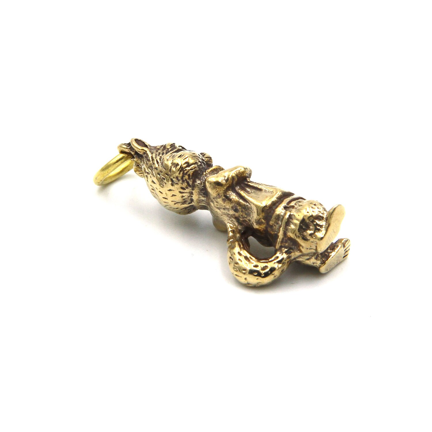 Alvin and the Chipmunks Keyring Brass Pendant Key Chain Bag Decoration ...