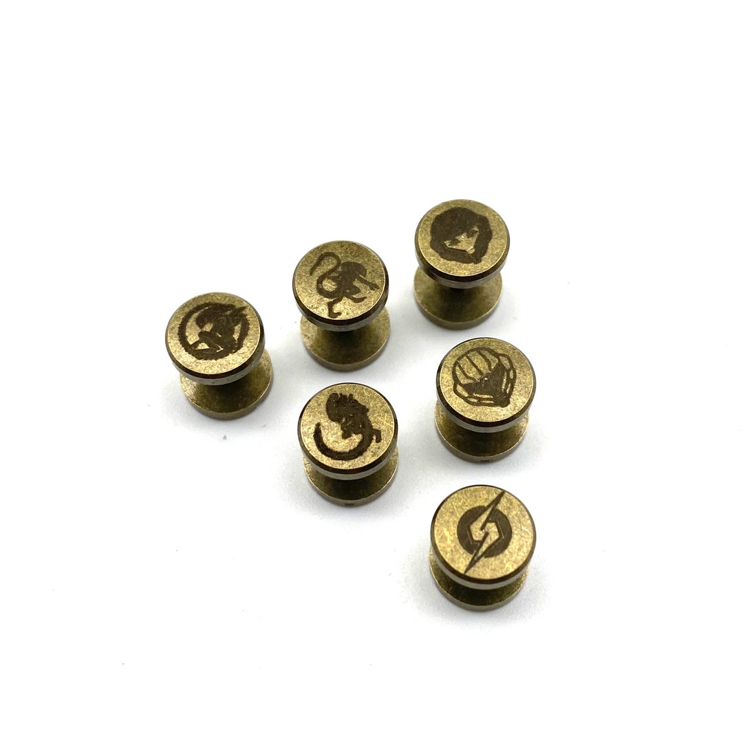 Custom Logo Brand Leather Rivets,bronze Chicago Rivet Screw Back Fasten ...
