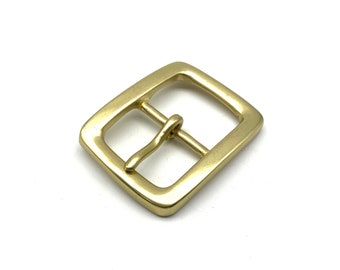 Solid Brass Pin Buckle Leather Belt Buckle Heavy Buckle