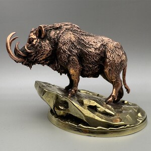 Copper Art Statue,Wild Boar Figurine,Decoration Ornament,Gifts for Friends