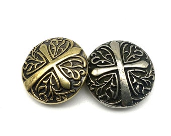 Cross Concho Button Rivets,Leather Screw Concho,Bag Decorate Concho