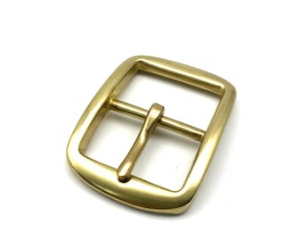 Solid Brass Pin Buckle Leather Belt Buckle Heavy Buckle