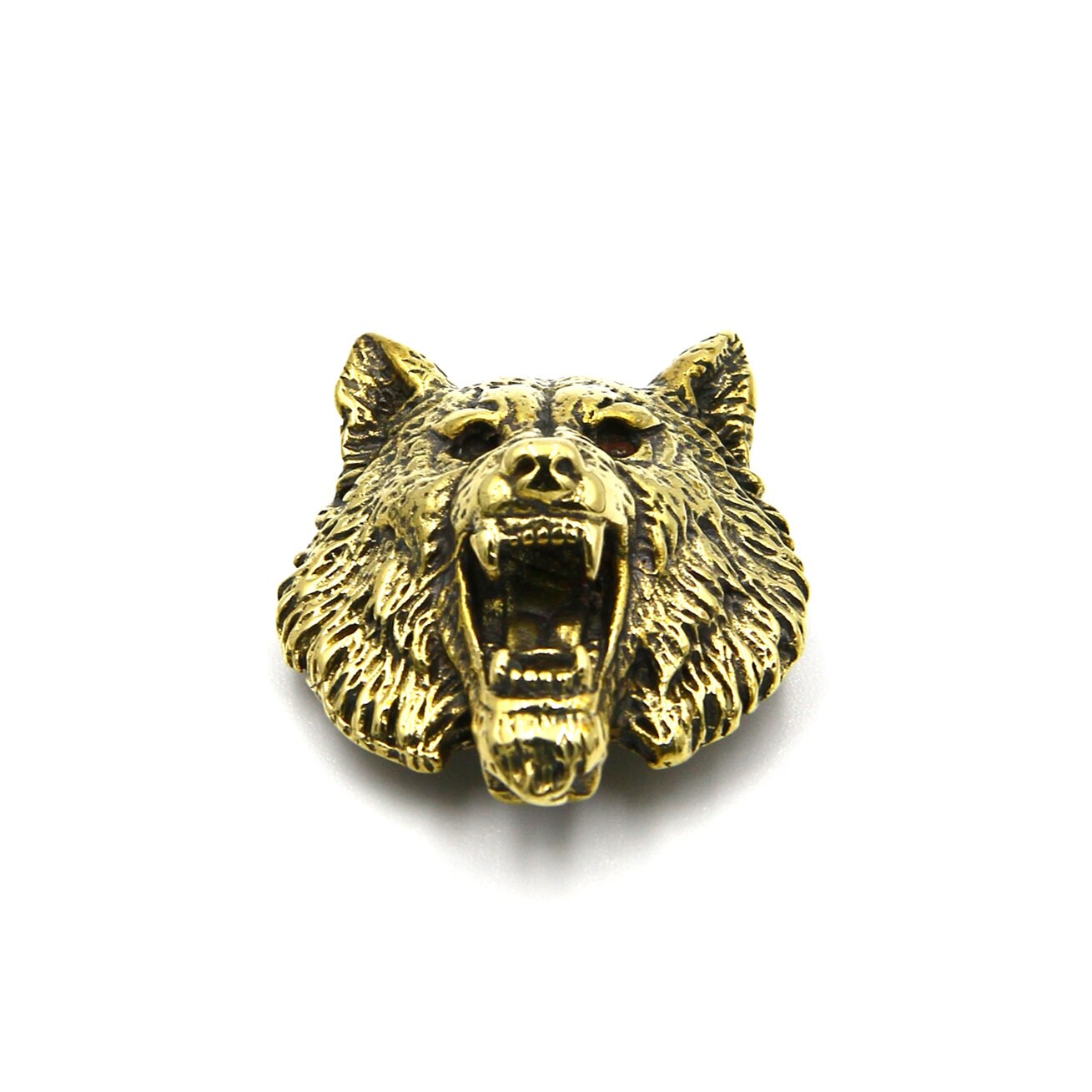 Brass Wolf Concho Screw Back Rivets,leather Decoration Concho Wolf