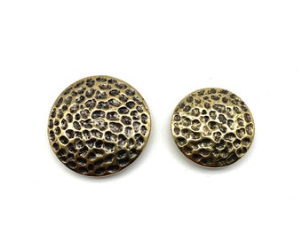 Retro Brass Concho Button Rivets,Hammered Concho,Bag Decor Concho