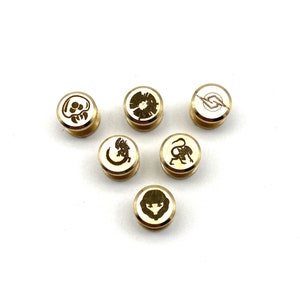 Custom Leather Rivets,brass Chicago Rivet Custom Logo,screw Back Fasten ...