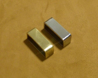 Custom Belt Loop,Belt Keeper Brass&Stainless Loop Personalized Size,CNC Handamde Belt Buckle