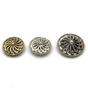 Leather Concho Rivets,Leather Screw Button Rivets,Leather Decoration Hardwares