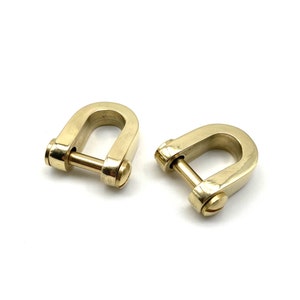 Custom Brass Shackle,Customzied Size U Shape Shackle