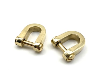 Custom Brass Shackle,Customzied Size U Shape Shackle