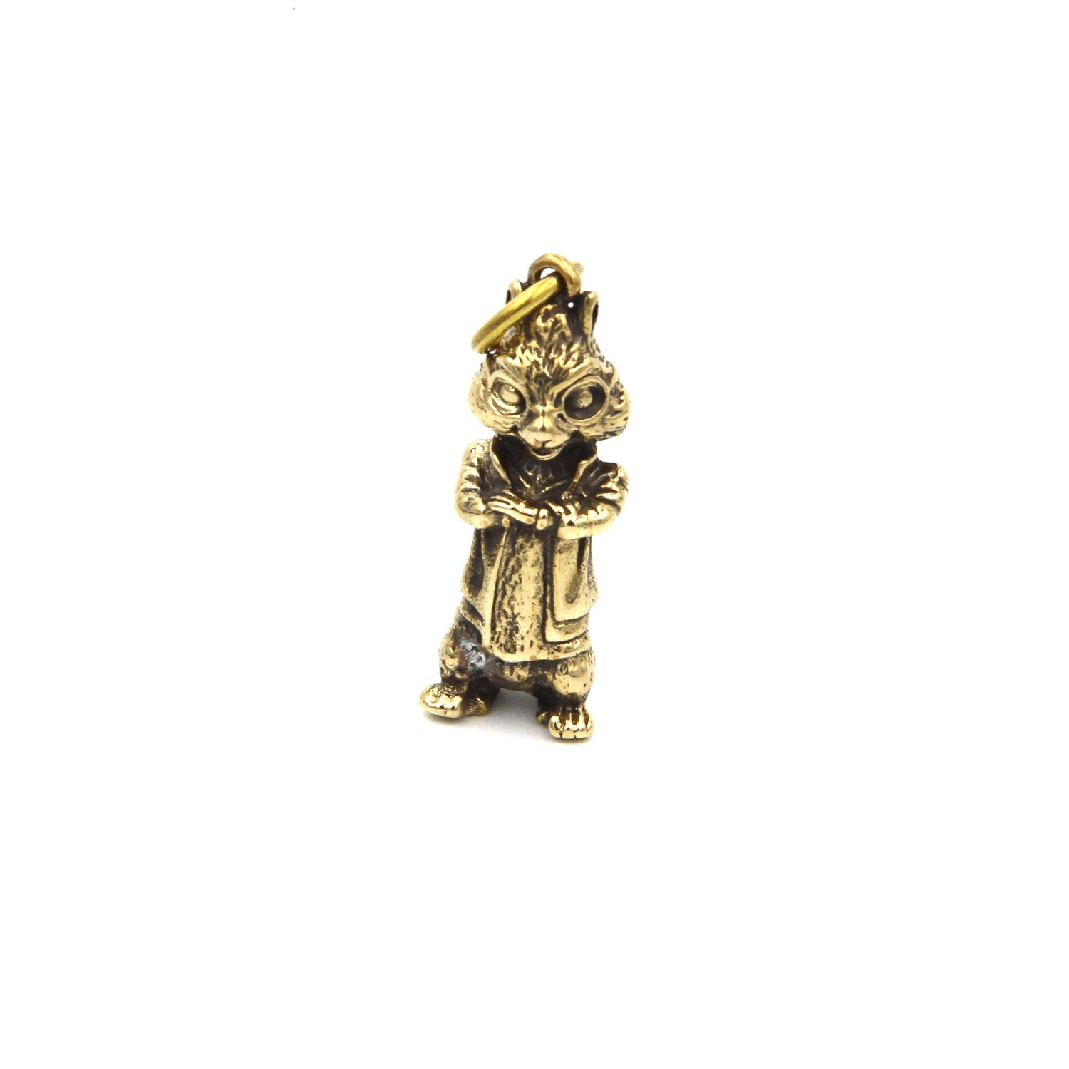 Alvin and the Chipmunks Keyring Brass Pendant Key Chain Bag Decoration ...