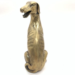 Messing Hunde Figur, Home Decor Hunde Statue, Hund Knick Knack, Geschenke für Kinder
