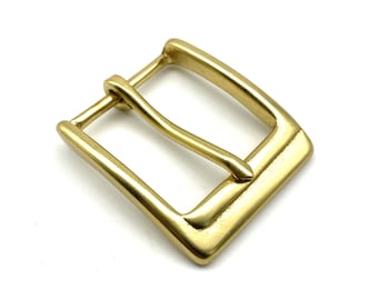 40 mm mässingsspänne läderbälte spänne