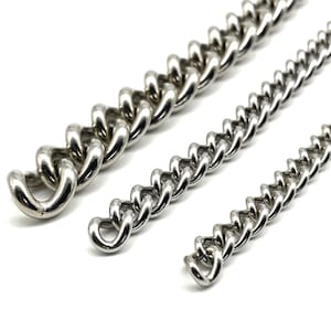 Edelstahl Panzerkette Handtasche Kette Geldbörse Kette Anti-Allergie Schmuck finden Ketten