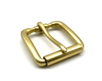 真鍮製ローリングバーバックル 真鍮製ローラーバックル