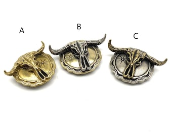 Bull Concho Button Rivets,Leather Screw Concho,Bag Decorate Concho