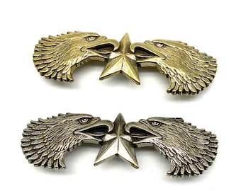 Texas Eagle Concho Screws Back Button Leather Craft Decoration Rivets