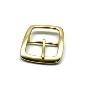 50mm Brass Buckle Mens Large Belt Buckle Leather Belt Hardwares