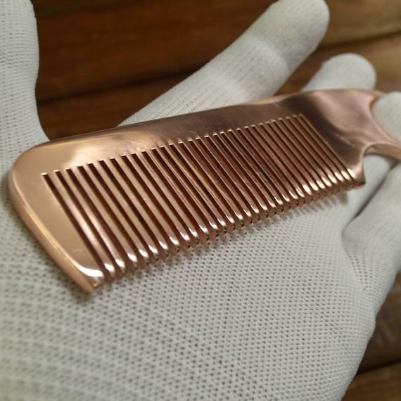 純銅製ヘアコーム 手作りプレミアムコーム 家族へのギフト - Etsy 日本