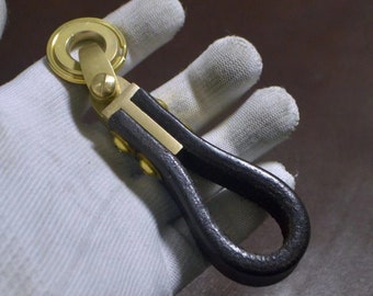 Handmade Leather Keychain Car's Key Holder Men's Gifts