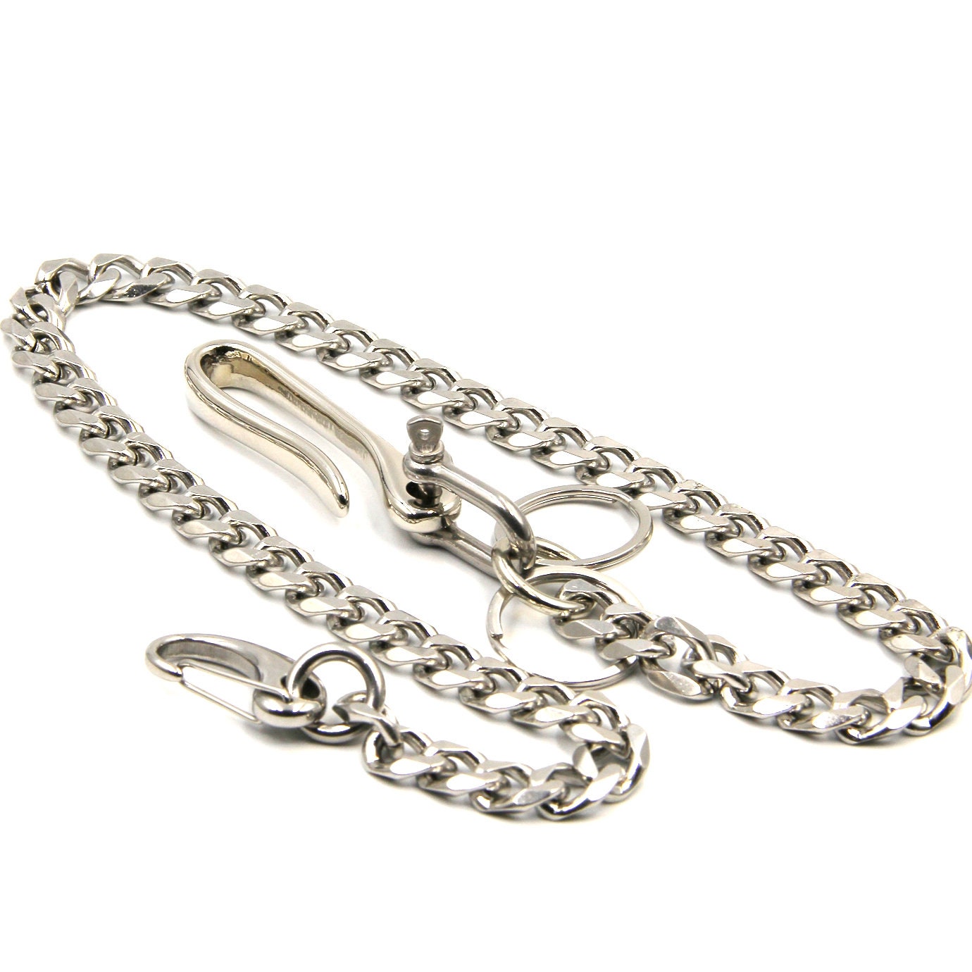 Silver Wallet Chain - Etsy