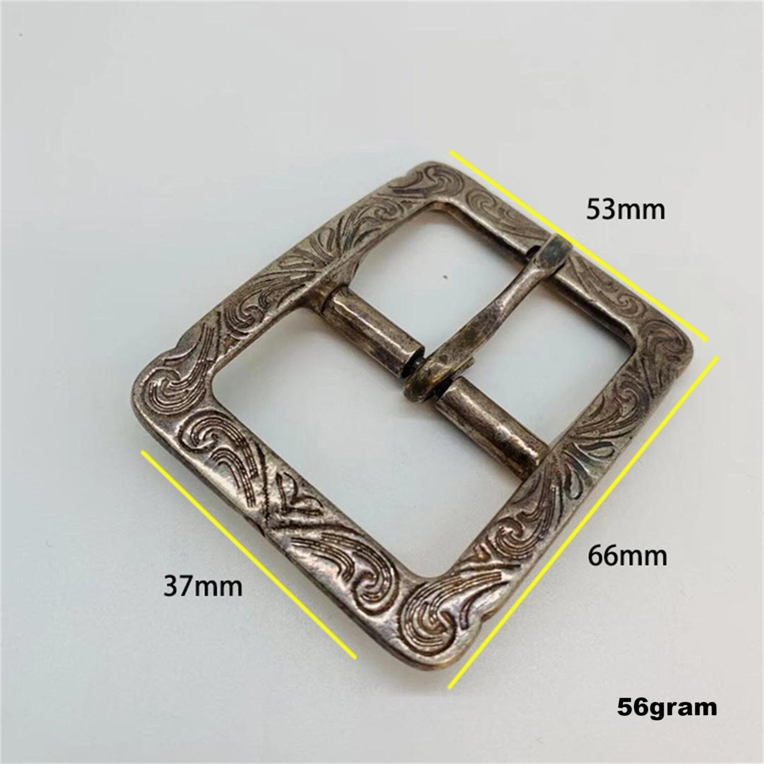 925 Sterling Silver Belt Buckle Amekaji Style Buckle - Etsy