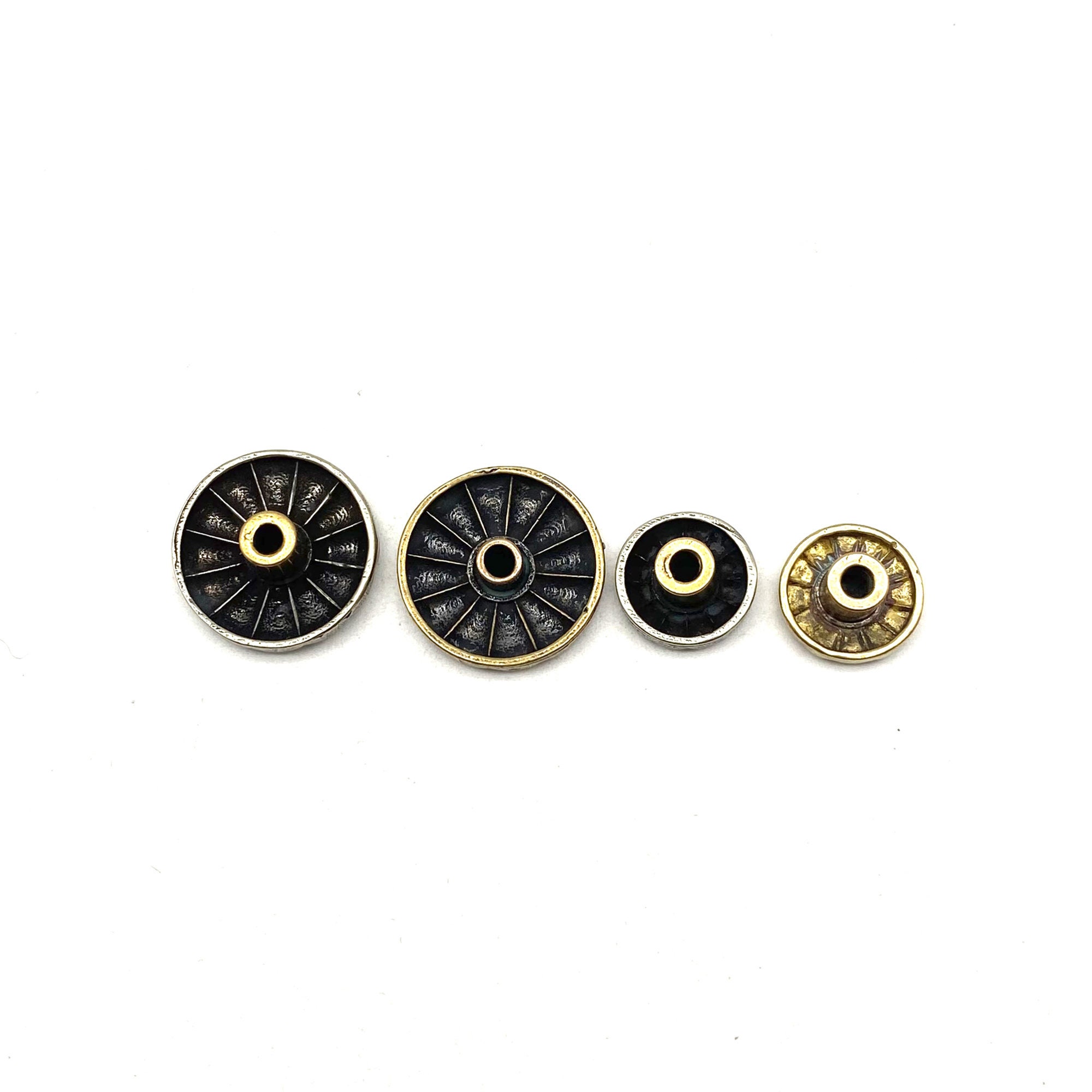 Chrysanthemum Rivets Button Leather Flower Concho Screw Back Rivets - Etsy