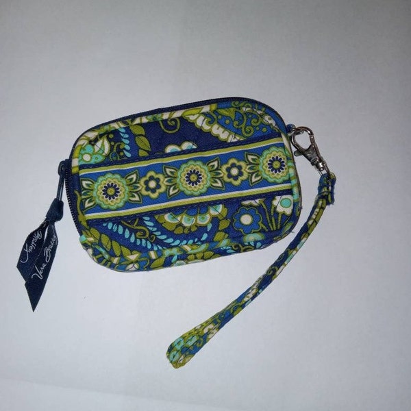 Vera Bradley Rhythm and Blues Wristlet Retired