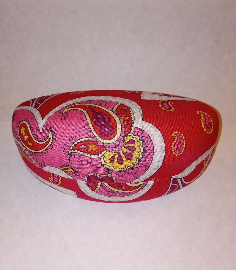 Vera Bradley Rosy Posies Hard Eyeglass Case Retired image 1