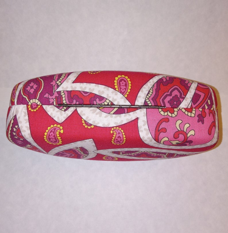 Vera Bradley Rosy Posies Hard Eyeglass Case Retired image 4