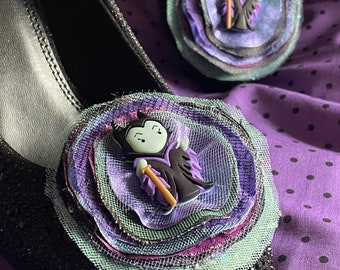 Maleficent Shoe Clips