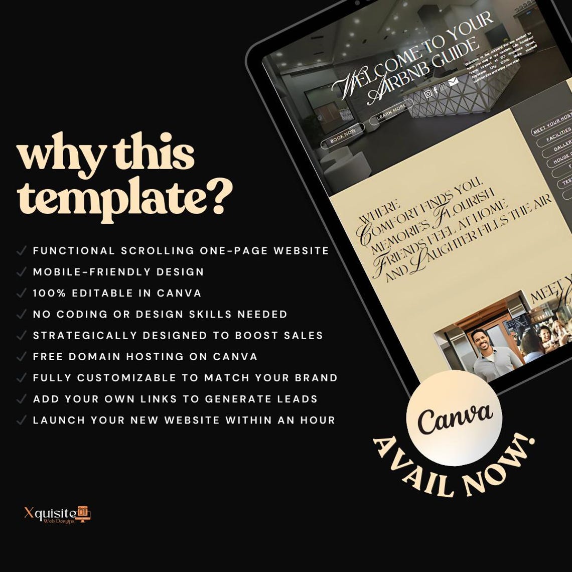 Airbnb Rental Website, Vacation Rental Website, Rental Property Website
