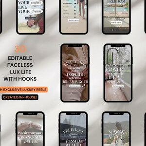 Exclusive Faceless City Life Instagram Reels with MRR PLR 30 editable faceless hooks for content creators utilizing royalty-free city life stock videos for IG threads YT shorts and faceless TikTok aesthetic shorts videos for digital marketing