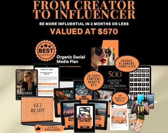 Ultimate Content Creator Kit DFY, UGC Content Marketing for Instagram Reels Threads Pinterest, Niche Content Creation, Make Money Online, YT