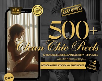 Clean Girl Aesthetic, Rich Luxury Lifestyle, Faceless Melanin Videos, Social Media YT Shorts, Tiktok, Threads, Digital Marketing Reels, MRR