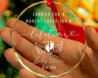 Personalized Baby Memorial Ornament: Infant Loss Keepsake