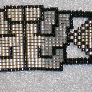 Shades of Control FFVII-inspired beadwoven bracelet image 7