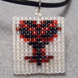 Heartless Tag Pendant, a KH-inspired necklace