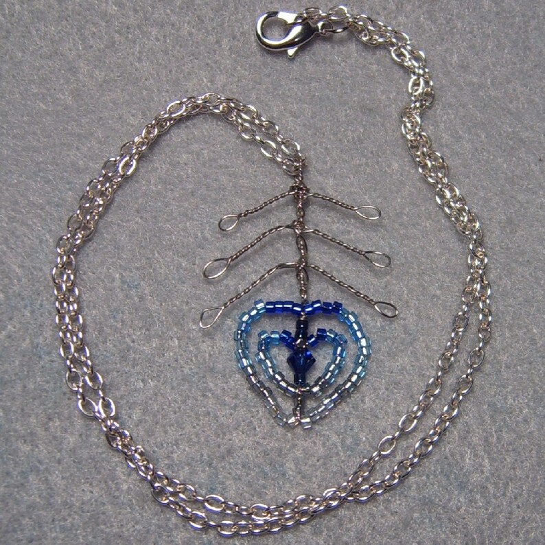 Ice Phoenix Down Necklace image 1