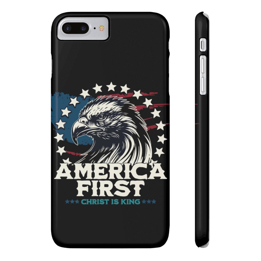 Personalized America Coat of Arms Wallet Phone Case – A Timeless Symbol of National Pride