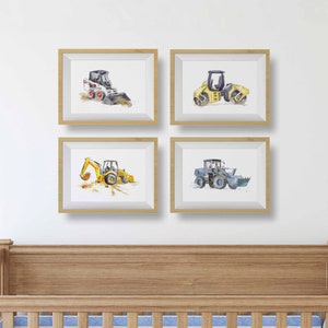 Truck Prints for Toddler Boys Room, Construction Decor for Bedroom, Kids Wall Art, Nursery Wall Decor, Choose from 35 Trucks image 8