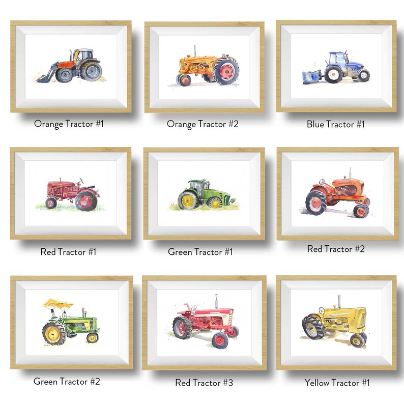 Personalized Red Tractor Pillow or Case, Teen Toddler Boys Room Decor, Farm Nursery, Birthday Gift for Boy, Dad, Husband, Boyfriend image 6