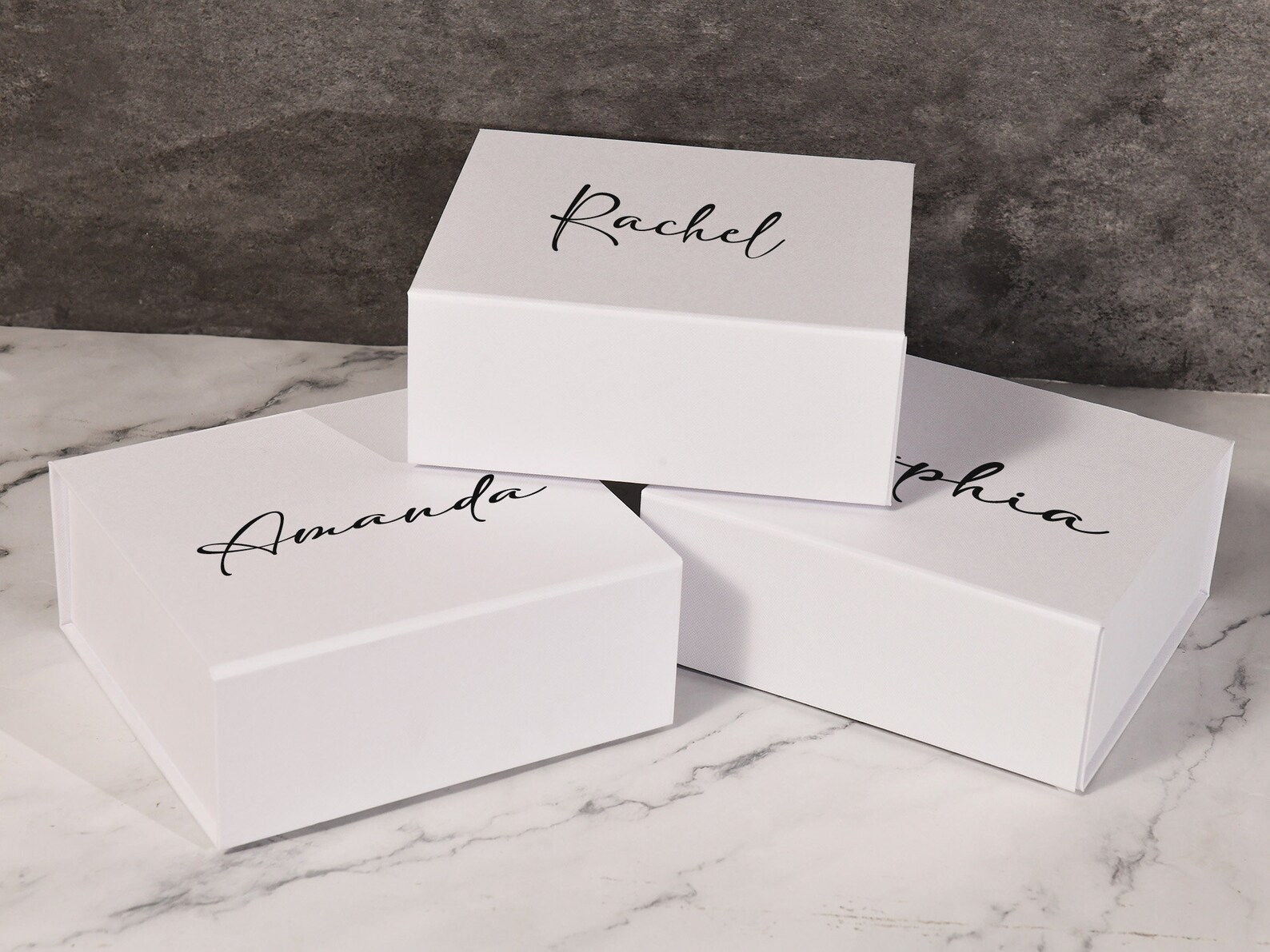 Personalized Name Groomsmen Box, Best Man Empty Gift Box for Groomsmen ...
