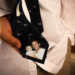 Custom Photo Patch for ties,Father&#39;s Day gifts for dad,Tie Photo patch,Tie Picture Father of the Bride Gift,Grandpa Gift,Father of the Groom