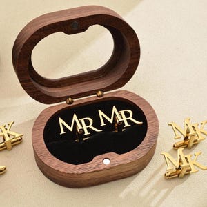 Personalized Groomsmen Cufflinks,Wedding Gift for Groom,Best Man Proposal,Custom Initial Cufflinks,Groomsmen Gifts,Custom Groomsmen Gifts