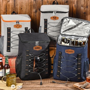 Personalized Groomsmen Cooler Backpack,Groomsmen Gift,Custom lunch cooler backpack,Golf beer cooler,Hiking Cooler Backpack,Best Man Gift